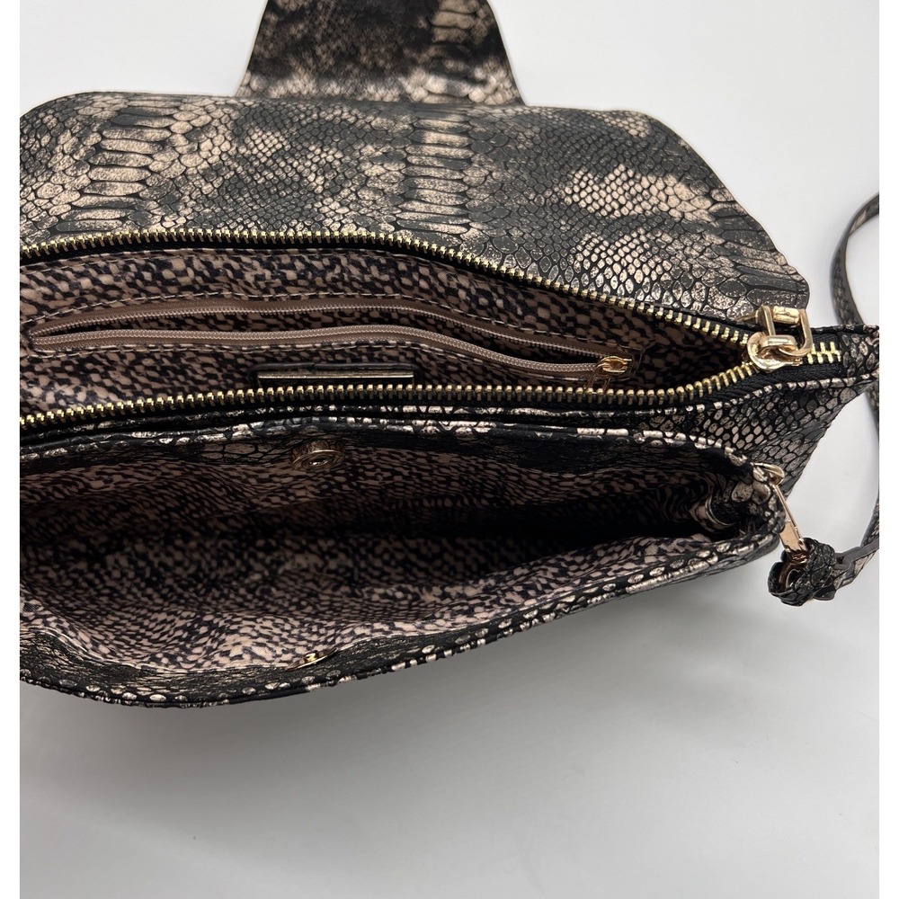 Urban Expressions Metallic Python Print Envelope … - image 8